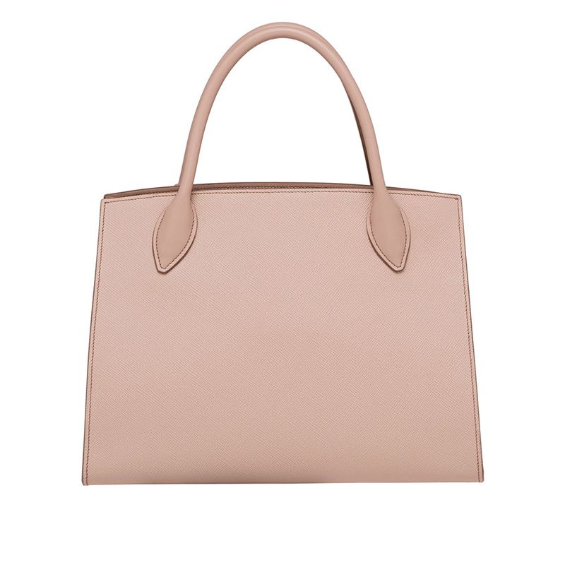 Prada 1BA155 Saffiano Leather Monochrome Bag In Pink