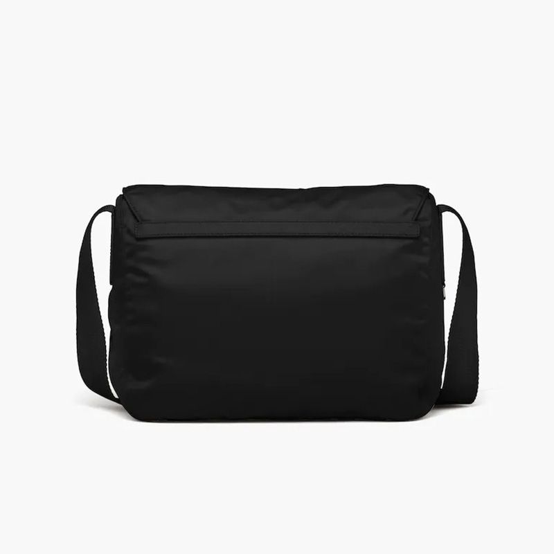 Prada 1BD953 Re-Nylon Shoulder Bag In Black