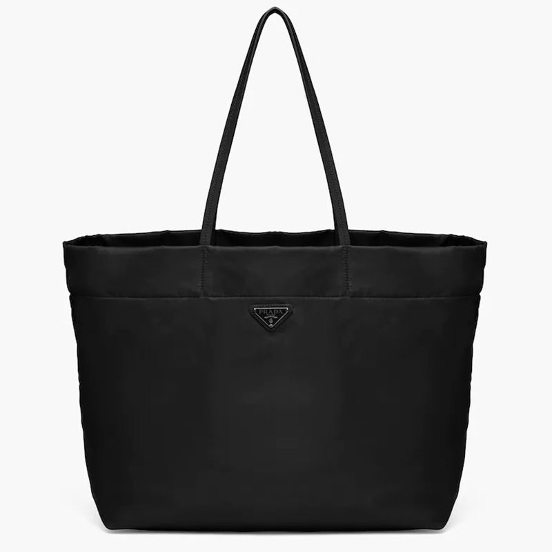 Prada 1BG107 Re-Nylon Tote In Black