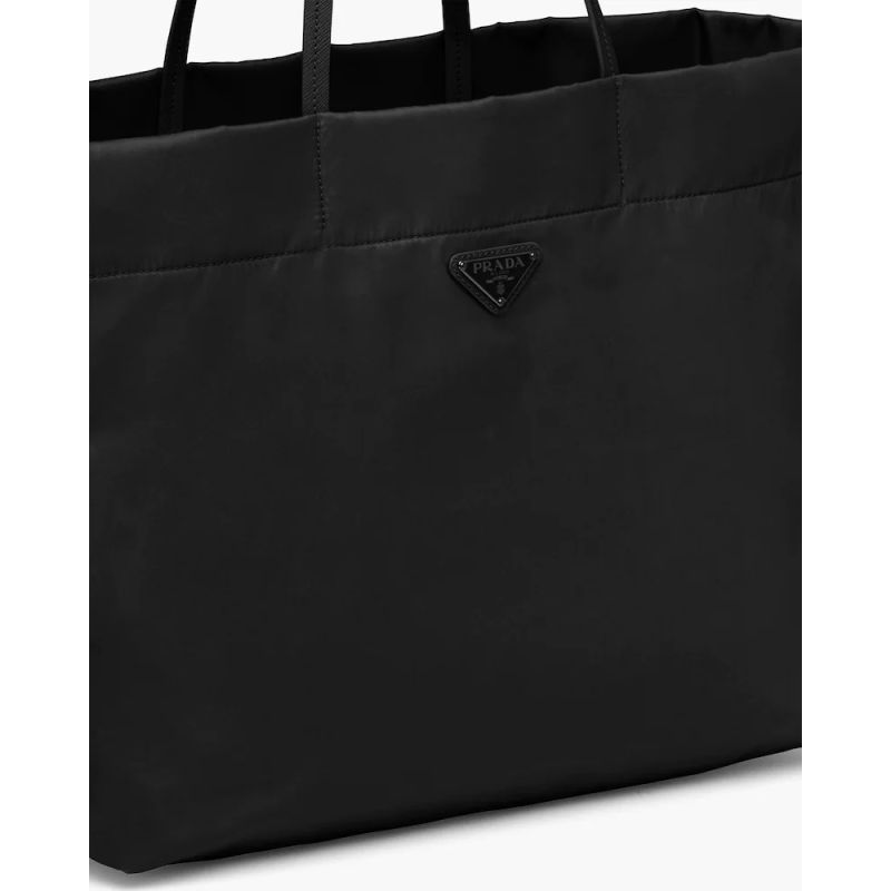 Prada 1BG107 Re-Nylon Tote In Black