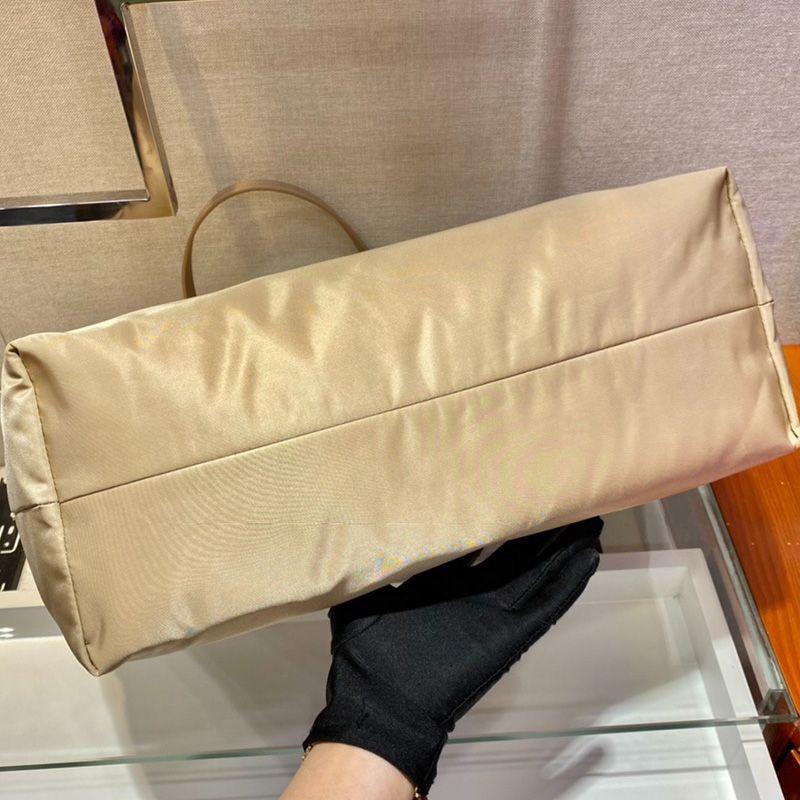 Prada 1BG107 Re-Nylon Tote In Yellow