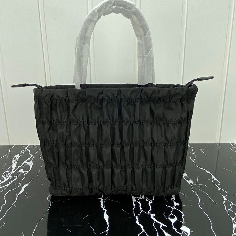 Prada 1BG321 Nylon Shoulder Bag In Black