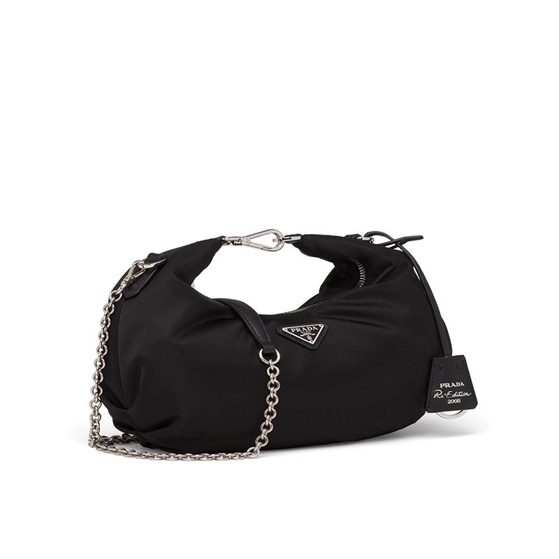 Prada 1BH172 Re-Edition 2006 Nylon Bag In Black