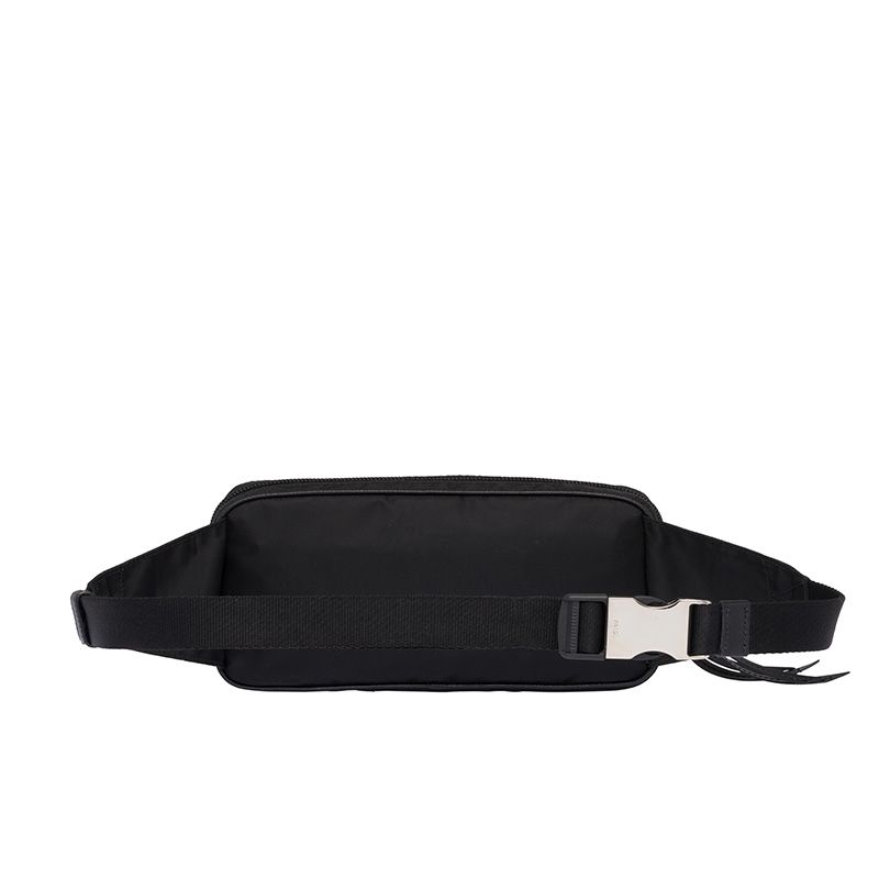 Prada 1BL010 Nylon Belt Bag In Black