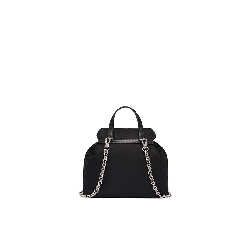 Prada 1BH029 Mini Nylon Backpack In Black