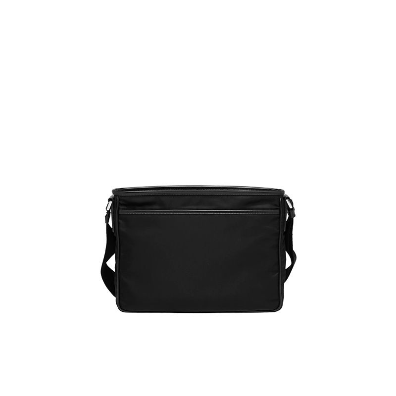 Prada 2VH797 Nylon Cross-Body Bag In Black