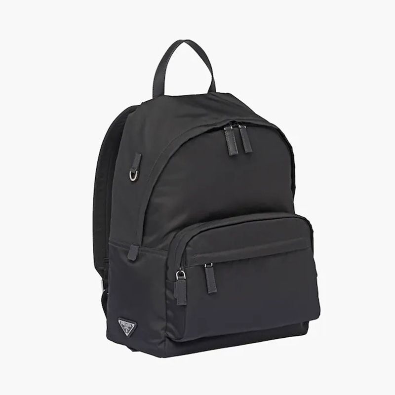 Prada 2VZ069 Nylon Backpack In Black