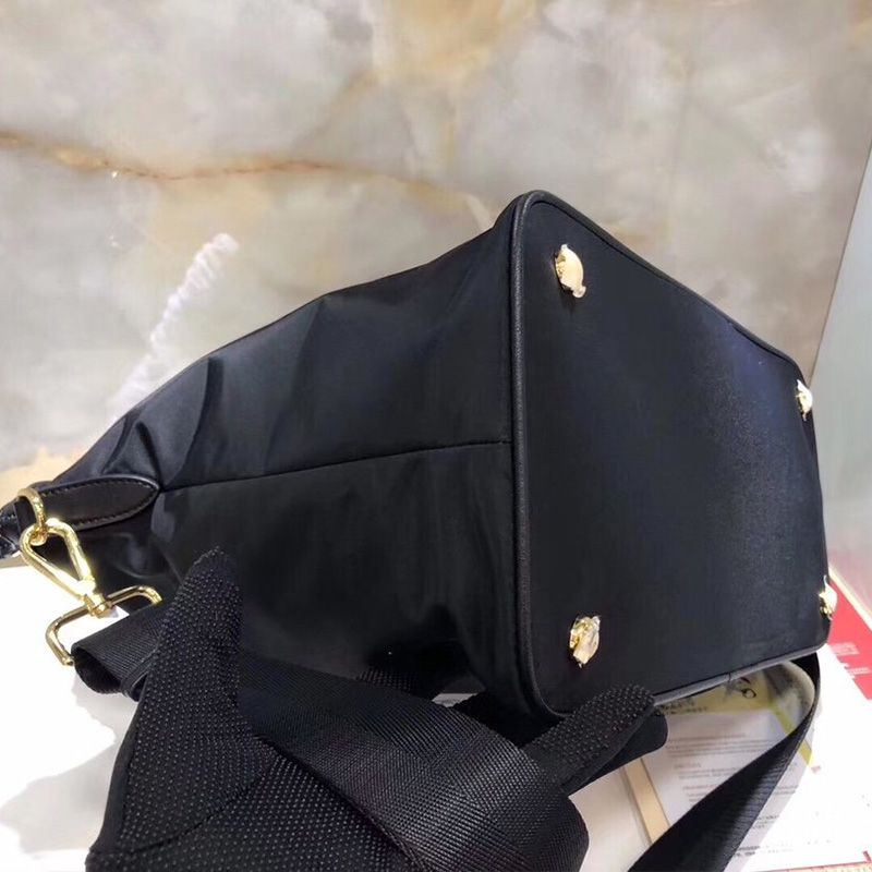 Prada 1BC060 Tessuto Nylon Tote In Black