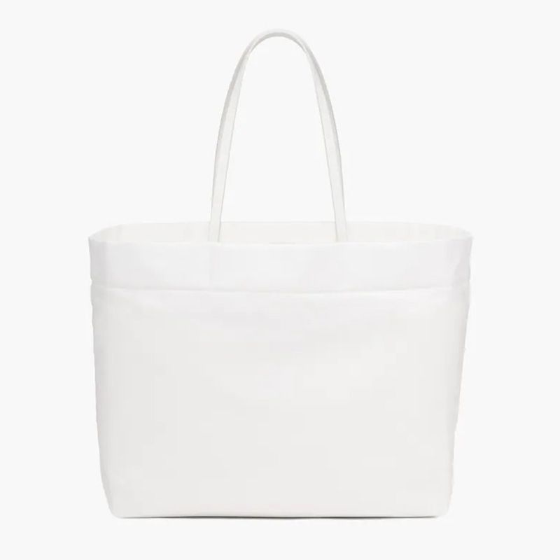 Prada 1BG107 Re-Nylon Tote In White