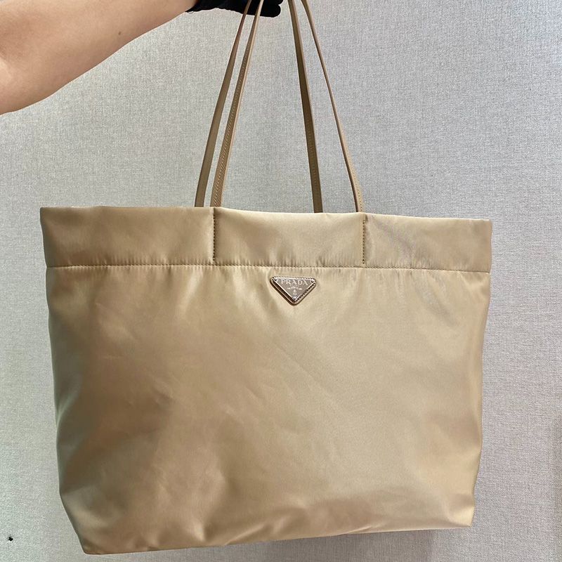 Prada 1BG107 Re-Nylon Tote In Yellow