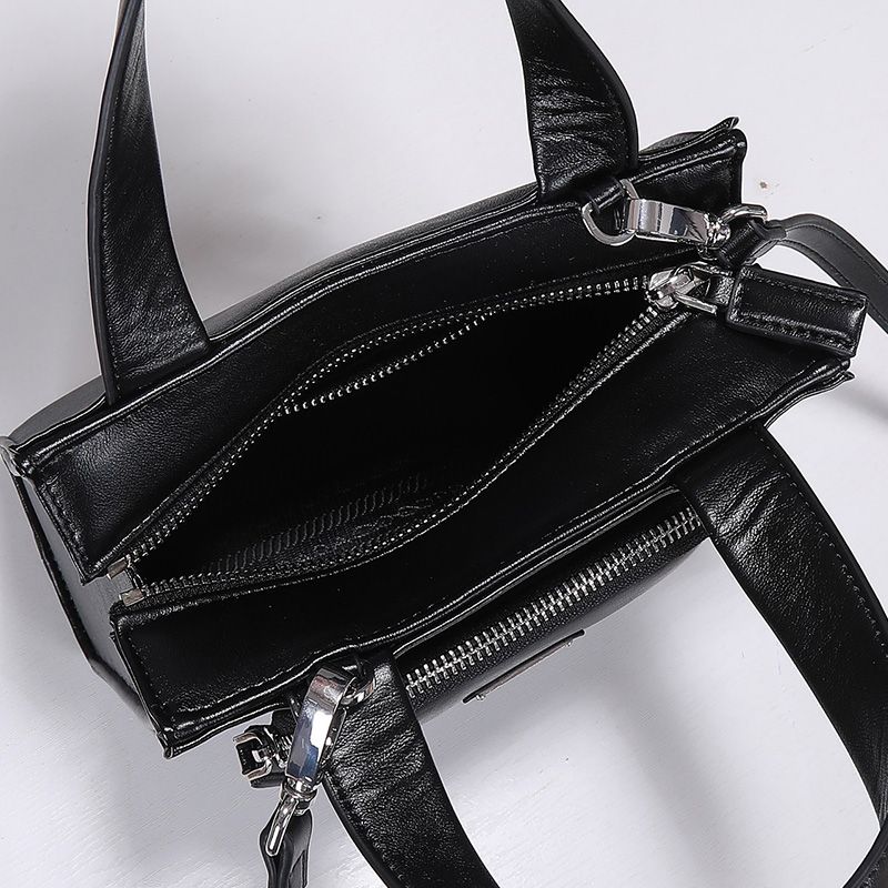 Prada 1BG418 Nappa Leather Tote In Black