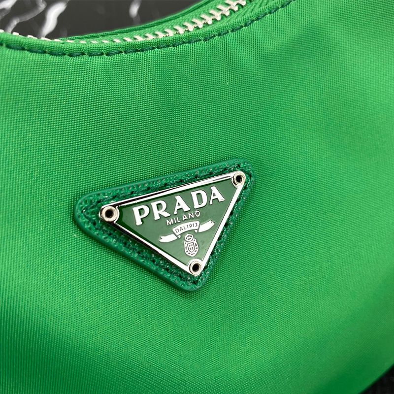 Prada 1BH172 Re-Edition 2006 Nylon Bag In Green