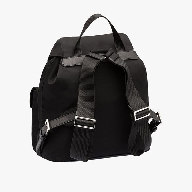 Prada 1BZ677 Nylon Backpack In Black