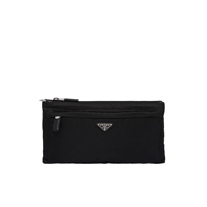 Prada 2NH007 Nylon Pouch In Black