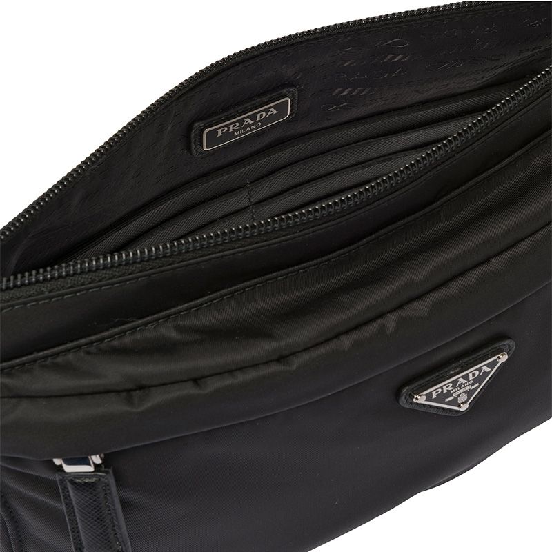 Prada 2NH007 Nylon Pouch In Black