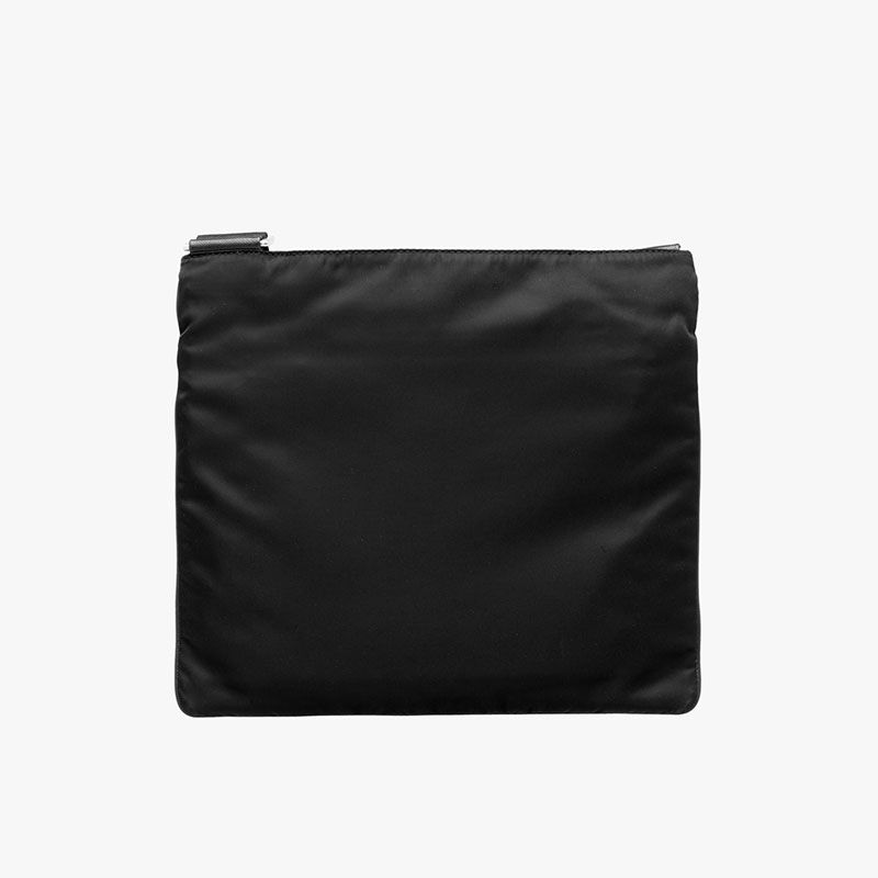 Prada 2VH053 Nylon Messenger In Black