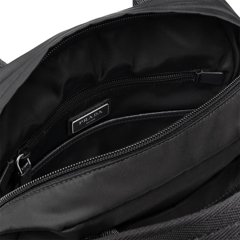 Prada 2VZ012 Nylon Backpack In Black