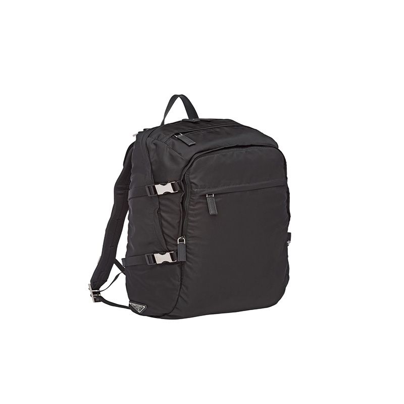 Prada 2VZ022 Nylon Backpack In Black