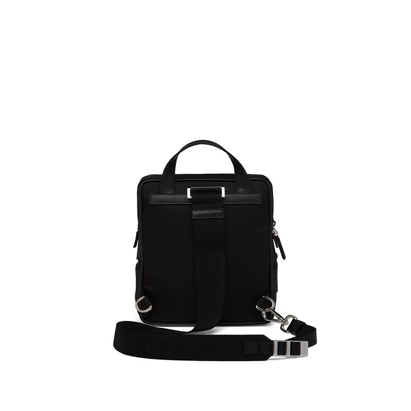 Prada 2VZ026 Nylon Backpack In Black