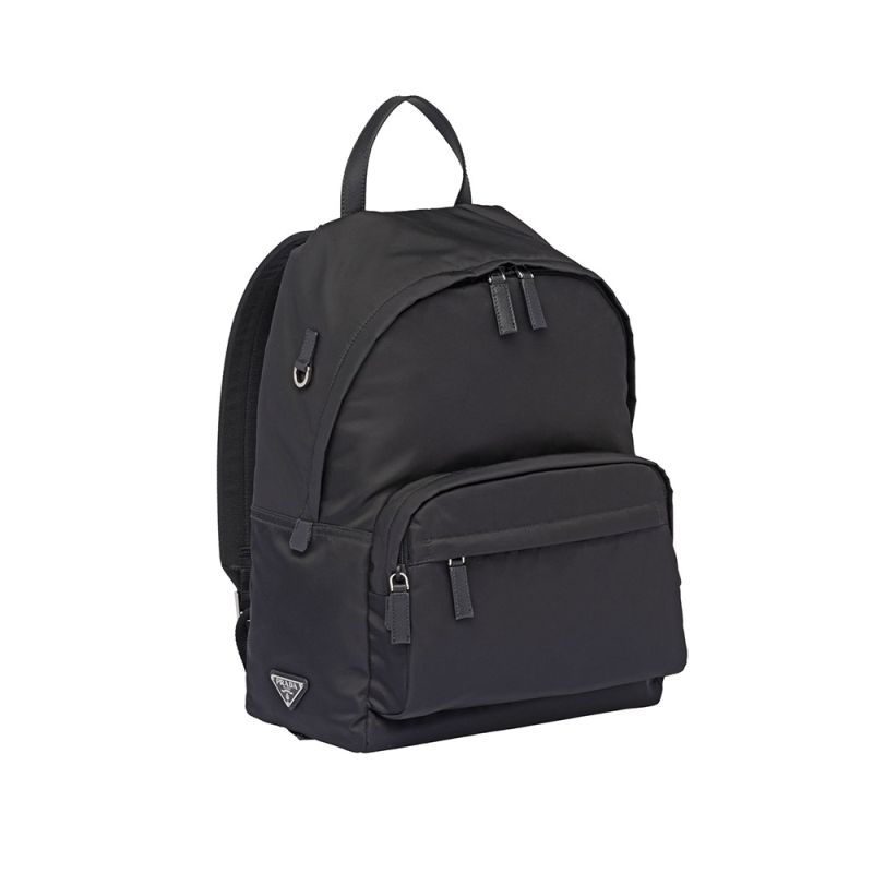 Prada 2VZ066 Nylon Backpack In Black